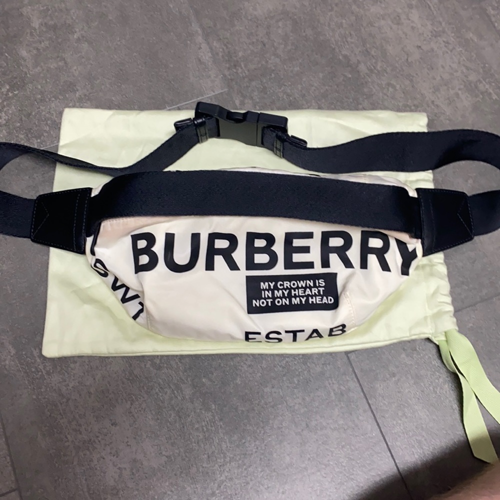 Authentic Burberry Nylon Bumbag - Picture 1 of 10